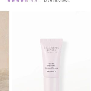 Meaningful Beauty Eye Creme in Soft Pink